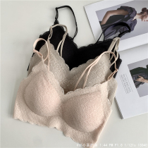 Out of Thailand Huajiadai g218 rimless lace beauty back bra underwear 1843