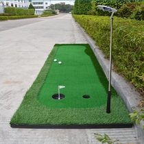 New Indoor Golf Green Exerciser Putter Exerciser Mini Golf Practice blanket Set
