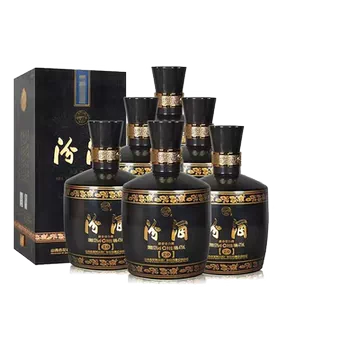 山西汾酒杏花村二十（黑坛） 20陈酿53度黑坛汾酒475mL*6瓶清香型