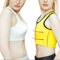 Simple les corset chest short t corset size bodice underwear super flat breathable plastic breast zipper underwear tt