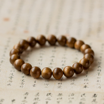 One thought of Buddha beads agarwood beads hand string female student bracelet couple sandalwood bracelet male ethnic wind single circle