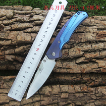 M390 titanium alloy fruit knife folding knife High hardness sharp stainless steel knife knife 