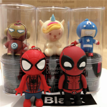 Creative Spider-Man Superman U disk 16g cute cartoon doll couple student mobile phone computer dual-purpose car USB disk