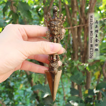 Pure Brass Trumpet Matming King Pestle Diamond Pestle with small pestle Pestle Bronze Pestle paraphernalia Ancient Play to Play