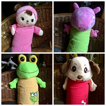 Special offer cotton head pig dog doll frog buckwheat Shell Pearl cotton 0-6 years old baby pillow