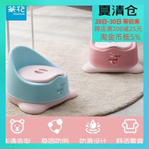 Camellia childrens toilet thickened with cover splash-proof urine potty Men and women baby large squat toilet childrens toilet