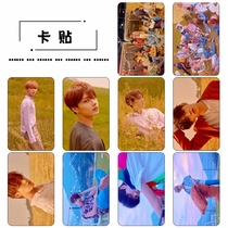 SEVENTEEN 17 Mini 5 Series Crystal Card Sticker Bus Set 10 KT1067