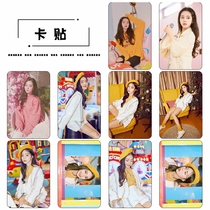 Create 101 Zining Crystal Card Sticker Bus Set 10 KT1051