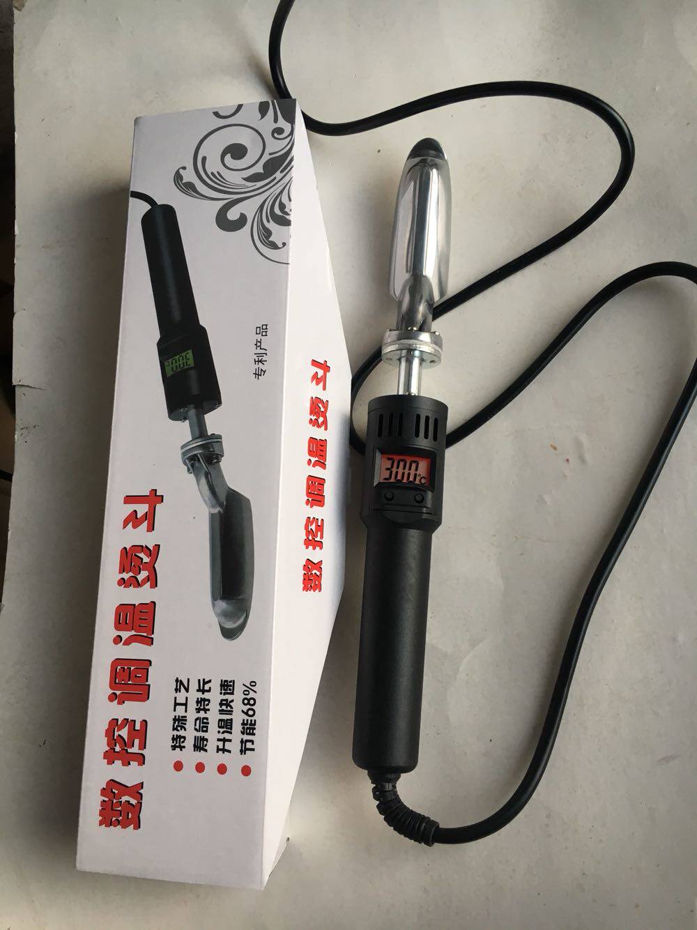 CNC temperature-controlled hot iron leather shoe leather clothing wrinkle small iron electric iron leather clothing to wrinkle smoothing tool