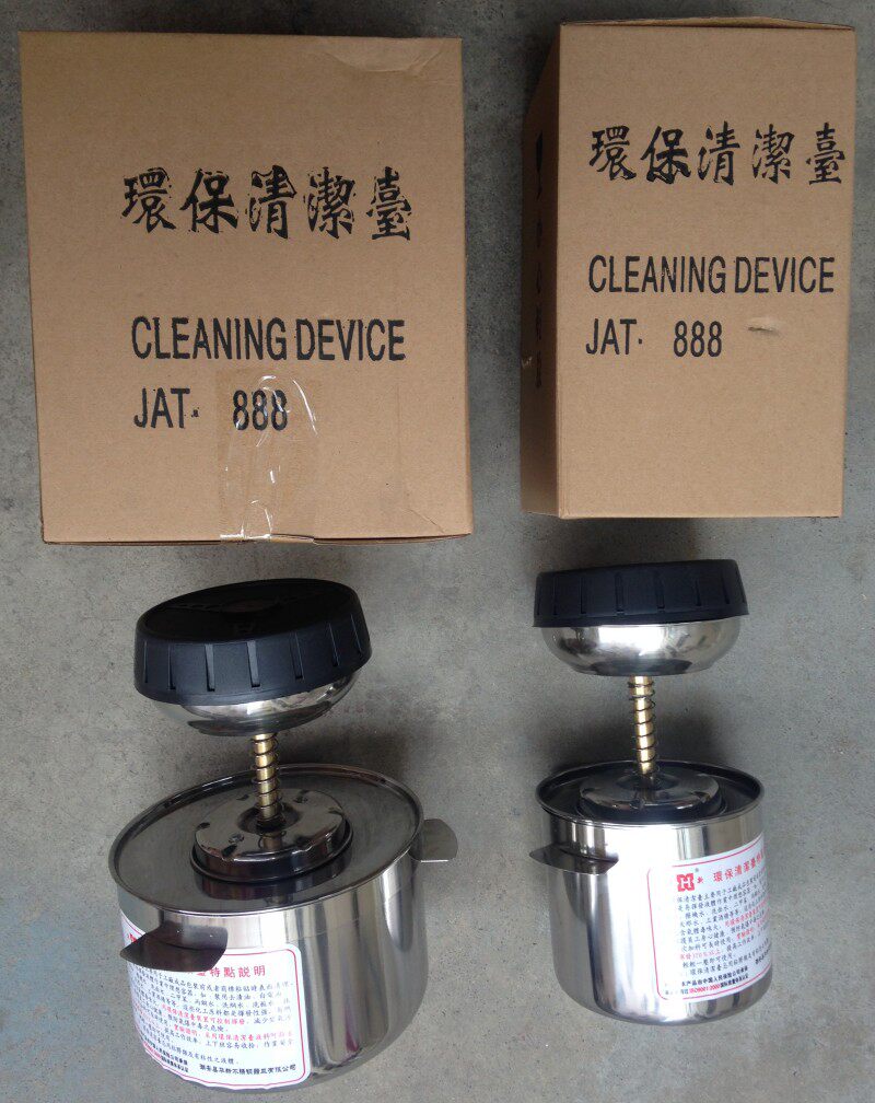 Factory direct sales environmental protection cleaning table cleaning table stainless steel wet table 1.2L 2L small alcohol pot