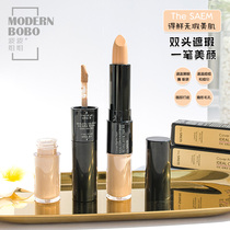 South Korea The Saem Fresh Double Head Flawless Stick Pimple Eyelid Lip Balm Moisturizing Shade Black Eye Ring Liquid Freckle