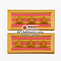 RO military collection --- high-quality anti-Japanese War National Army gendarmerie Colonel