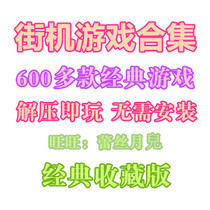 Arcade simulator games More than 600 PC game ROM collection King of fighters alloy slug street fighter dinosaur