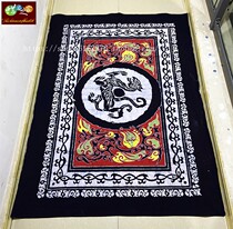 Fine batik long tablecloth Miao batik wall-mounted tablecloth door curtain tile tile Dang Tiger 120 * 170CM