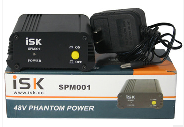 ISK SPM-001 Capacitor Microphone Special 48V Power Supply Mirage Power Supply 48V Power Supply