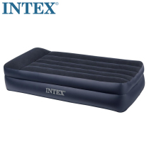 INTEX inflatable bed 2 generation built-in electric pump pillow single air mattress double padded air cushion bed