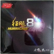 (Railway Ping Pong) Double Happiness Hurricane 8 Table Tennis Rubber Set