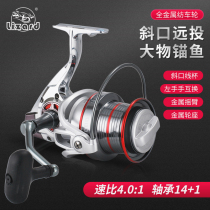 Comayron 12000 Type All Metal Foal Great Hiking Wheel Fishing Wheel Anchor Fish Wire Wheel Sea Fishing Boat Fishing Wheel