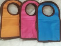 Black gift insulated dining bag lunch bag bag size 175*160*300 handle size 175*150