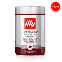 illy Deep Roasted Coffee Powder 250g Arabica coffee beans Deep roasted powder Italian coffee powder 1 bucket