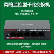 Network monitoring EOC converter supporting Mercury series monitoring Gigabit Switch support long line mode