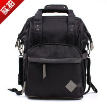 Leakage European and American single diaper bag shoulder mommy bag computer bag backpack multifunctional large capacity mother and baby bag dad ratio bag