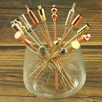 Wine Stainless Steel Cocktail Signature Decorative Signature Olive Signature Martini Wine Needle Craft Signature