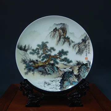 山水画瓷器-山水画瓷器促销价格、山水画瓷器品牌- 淘宝