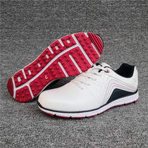 Export European and American golf shoes men's sports fitness white non-broken nail anti-skid driving range large size leak