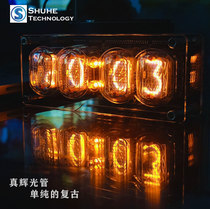 Digital technology IN12 glow tube clock new version of the former Soviet punk retro style digital clock alarm clock alarm clock