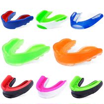 csk boxing tooth protection tooth braces transparent double-sided chewing guard basketball loose and taekwondo taekwondo Thai boxing