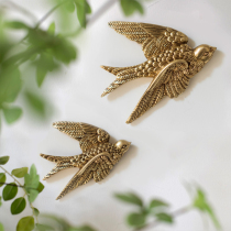 Swallow European American pendant room living room bedroom background wall wall hanging light luxury wall wall decoration wall decoration