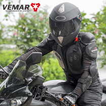 Motorcycle summer riding suit anti-fall breathable racing suit armor armor armor riding protective vest back back riding equipment