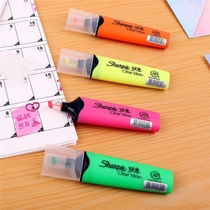 Sharpie Sharpie Highlighter Marker pen Students use AP certified safe writing to draw focus Transparent head