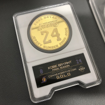 Kobe Commemorative Coins Lakers 20 years of career commemorative farewell to retired Battle Collection gift for classmates