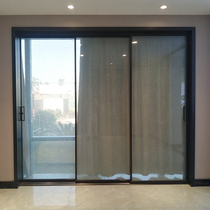Sada doors and windows whole house custom aluminum alloy system Extreme narrow side three-track linkage sliding door color
