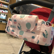 Le Bean customized new product multi-function portable waterproof stroller hanging bag Stroller hanging bag Mommy mother and baby bag