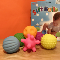 Baby Early Teach Touch Ball Perception Ball Baby Massage Softball Texture Hand Grip Polo Soft Ball Puzzle Toy