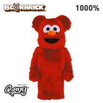 (Bang) pre-sale Bearbrick 1000% Sesame Street red hairy monster 2 0 ELMO bear