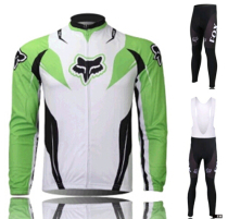 Foreign trade cycling clothing spring and autumn FOX FOX FOX Car team version bicycle suit Tour de France bicycle shirt cycling clothes