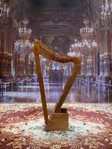 Universal melody small harp Celtic folk harp 26 strings 3 8 degree travel harp electric harp