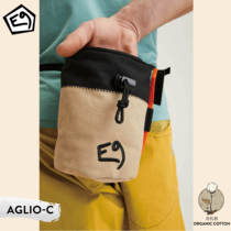 E9 rock climbing Aglio-C pure cotton magnesium powder bag retro fashion color comfortable feel SS21