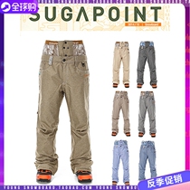 SUGAPOINT] Korea outdoor ski pants mens warm windproof waterproof assault pants single board pants