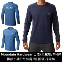Haitao spot Mountain Hardwear Mountain nut MHW men outdoor casual print long sleeve T-shirt