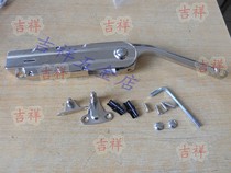 The upper door is heavy and the support can be stopped at will.