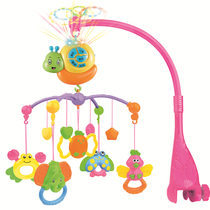 0-1 year old baby bed Bell toy 3-6 months newborn puzzle music appease male and female baby bedside rotating rattle Bell