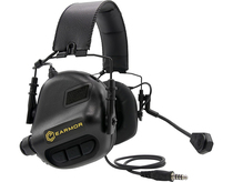 EARMOR M32 MOD1 ten tone noise reduction headphone Tactical Headphone Shooting Ear Strap with McIDPA IPSC headphones