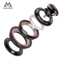 MAXXLITE Mountain Bike Bowl Group Cone Tube Swivel Straight Tube Bearing Tapered Peering 44-55mm 56MM Head Bowl
