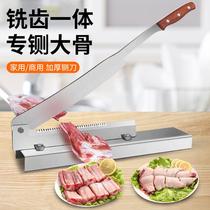 Guillotine household bone cutter kitchen meat cutting pigs hoof gate knife chopping bones commercial ribs small stainless steel artifact