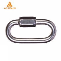 AI SIDUN esshield stainless steel Mellon lock Meilong lock safety buckle lock mountaineering buckle connecting ring main lock